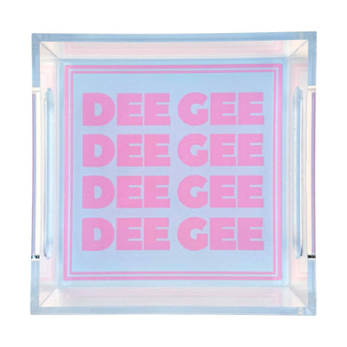 Small Tray- Delta Gamma