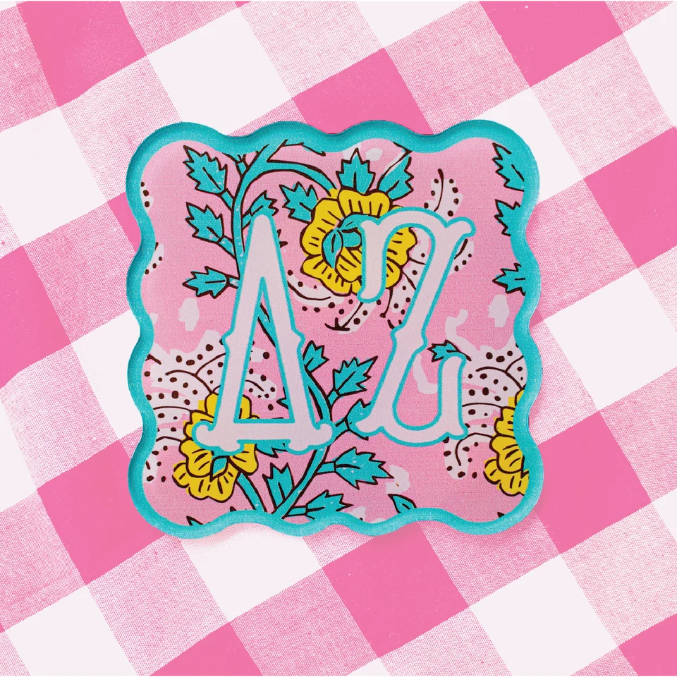 Block Acrylic Coaster- Delta Zeta