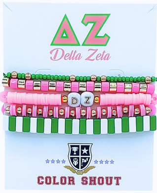 Bracelet Mega Stack- Delta Zeta