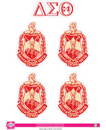 Crest Sticker Sheet - Delta Sigma Theta