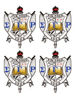 Crest Sticker Sheet - Sigma Gamma Rho
