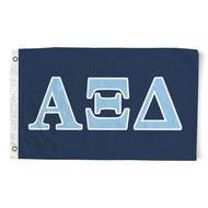 Greek Letter Flag- Alpha Xi Delta