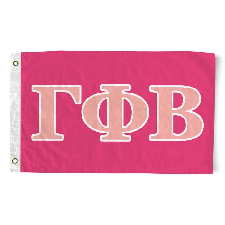 Greek Letter Flag- Gamma Phi Beta