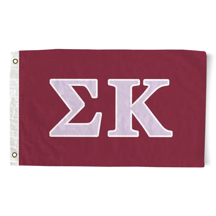 Greek Letter Flag- Sigma Kappa