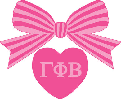 Bow Decal- Gamma Phi Beta