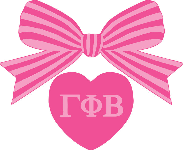 Bow Decal- Gamma Phi Beta