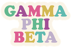 Tumbler Magnet- Gamma Phi Beta