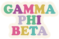 Tumbler Magnet- Gamma Phi Beta