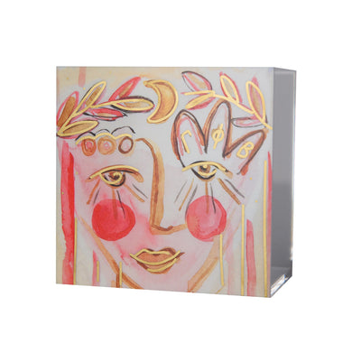 Fancy Sister Acrylic Box- Gamma Phi Beta