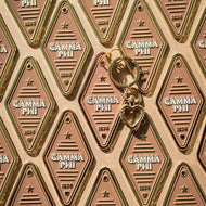 Enamel Motel Keychain- Gamma Phi Beta