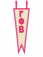 Heritage Pennant Flag- Gamma Phi Beta