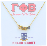 Heart Necklace- Gamma Phi Beta