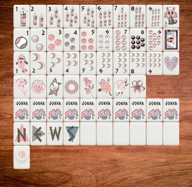 Mahjong Tile Set- Gamma Phi Beta