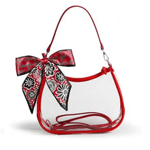 Clear Purse with Scarf- Georgia