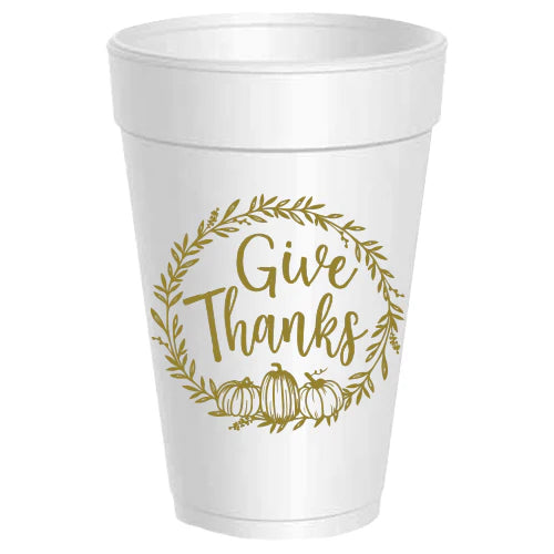 Give Thanks Cups
