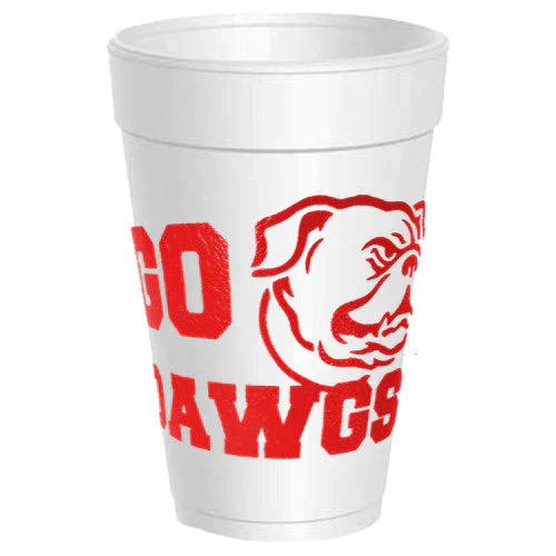 Georgia Game Day Cups