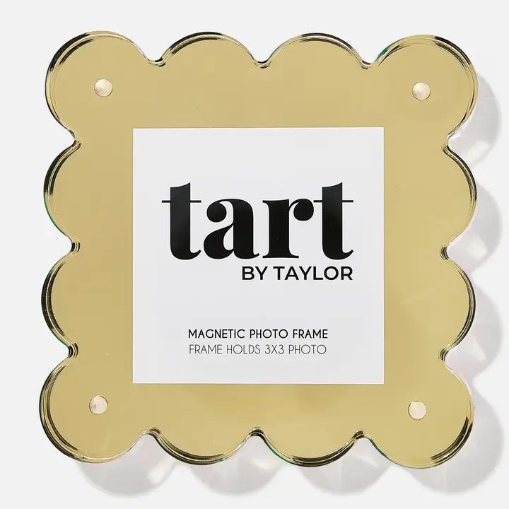 Mini Acrylic Picture Frame- Gold Chrome