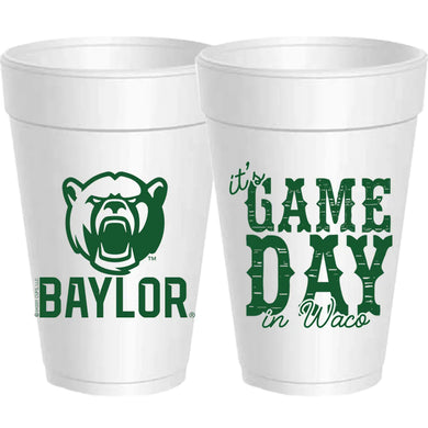 Spirit Cups - Baylor  Game Day