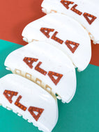 Hair Claw Clip- Alpha Gamma Delta