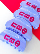 Hair Claw Clip- Pi Beta Phi