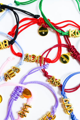 Cord Bracelet- Gamma Phi Beta