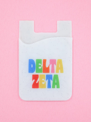 Shimmer Phone Wallet- Delta Zeta