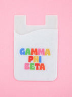 Shimmer Phone Wallet- Gamma Phi Beta