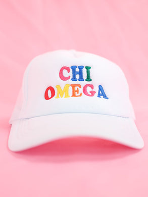 Fun Times Trucker Hat- Chi Omega