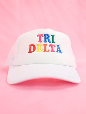 Fun Times Trucker Hat- Delta Delta Delta