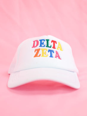 Fun Times Trucker Hat- Delta Zeta