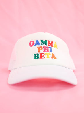 Fun Times Trucker Hat- Gamma Phi Beta