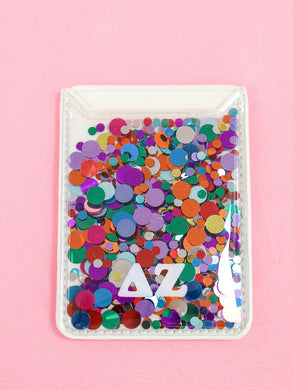 Confetti Phone Wallet- Delta Zeta