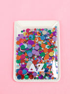 Confetti Phone Wallet- Delta Zeta