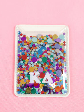 Confetti Phone Wallet- Kappa Delta