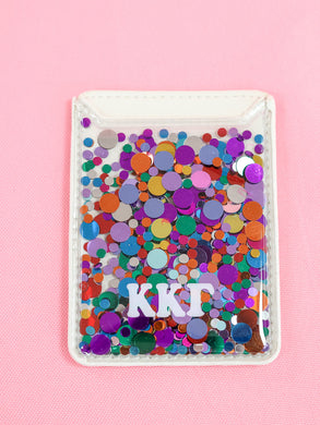 Confetti Phone Wallet- Kappa Kappa Gamma