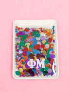 Confetti Phone Wallet- Phi Mu