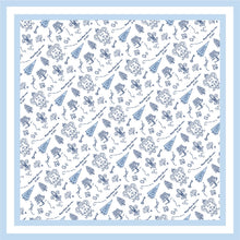Greek Toile Silk Scarve-Kappa Kappa Gamma Preorder