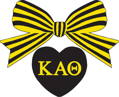 Bow Decal- Kappa Alpha Theta