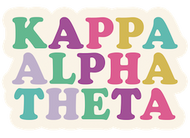 Tumbler Magnet- Kappa Alpha Theta