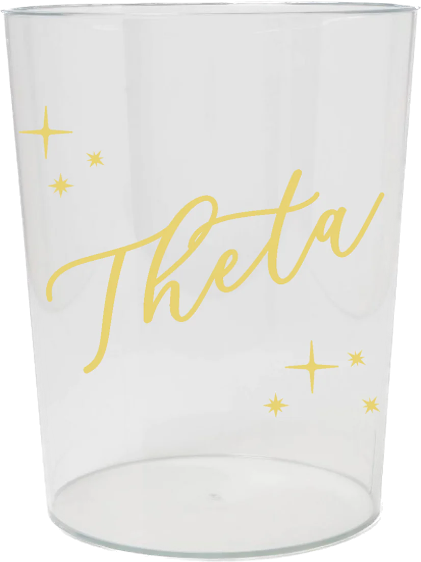 Vintage Vegas Wastebasket- Kappa Alpha Theta