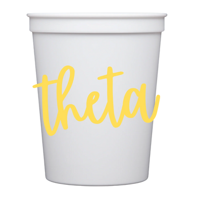 Colored Cups- Kappa Alpha Theta