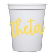 Colored Cups 6ct- Kappa Alpha Theta