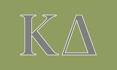 Greek Letter Flag- Kappa Delta