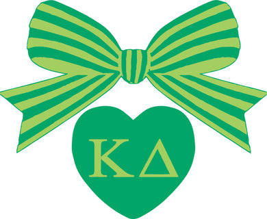 Bow Decal- Kappa Delta