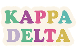 Tumbler Magnet- Kappa Delta