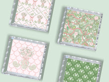 Scalloped Tray- Kappa Delta