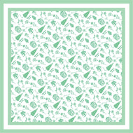 Greek Toile Silk Scarve-Kappa Delta Preorder