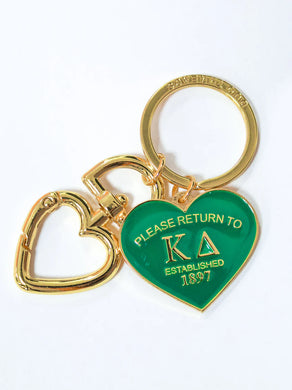 Please Return Key Ring- Kappa Delta