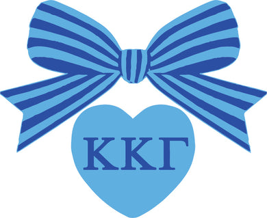 Bow Decal- Kappa Kappa Gamma