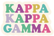 Tumbler Magnet- Kappa Kappa Gamma
